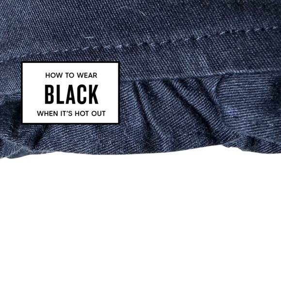 Vintage I.N.C. Cotton Stretch Capri Pants with Ruffle Detail - Picture 2 of 8